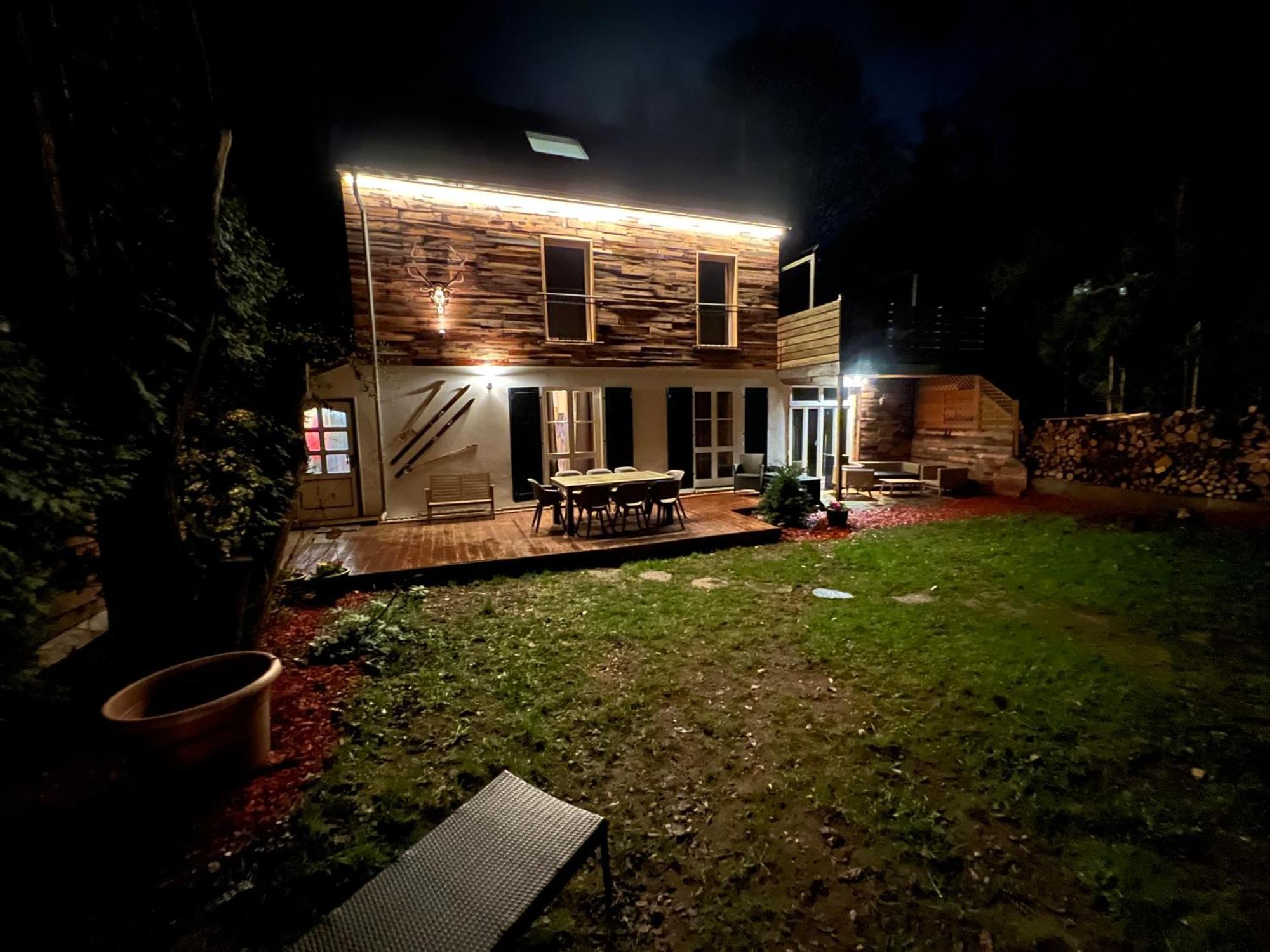 Chalet Ferienhaus Dresden Exterior foto